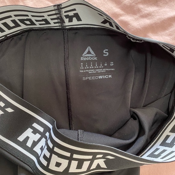 Reebok speed wick tights size S - Picture 2 of 3